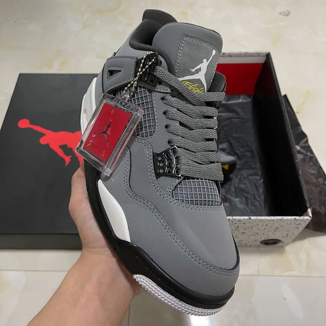 AJ 4 Cool Grey Shoes Sneakers (Big Size Available) – nk0000182 image 11