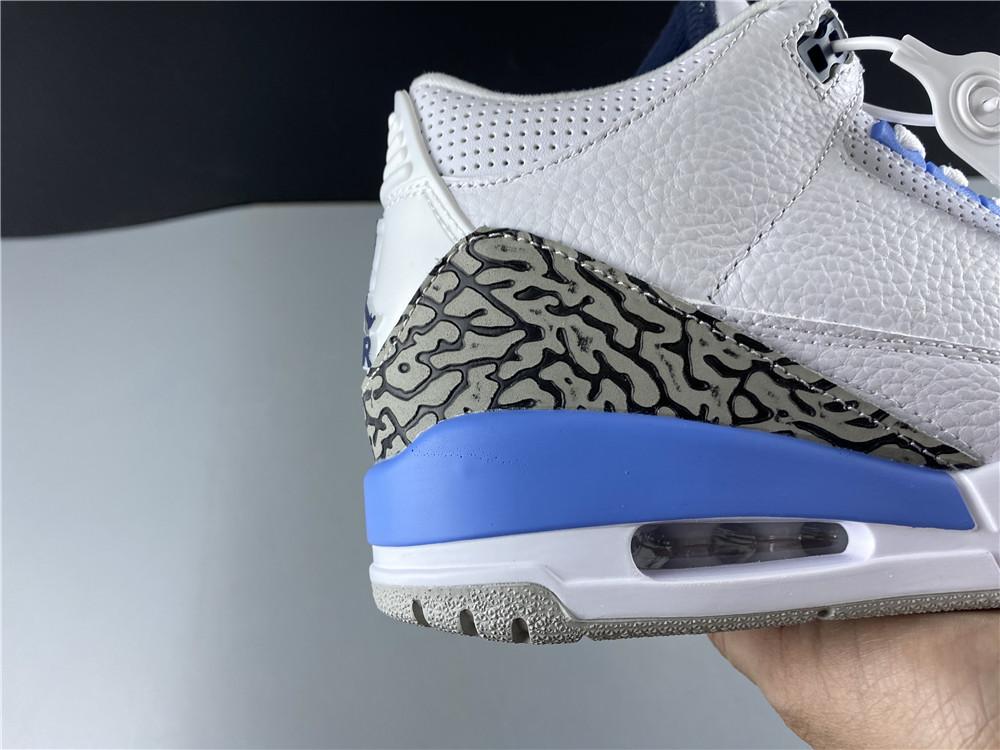 AJ 3 Retro UNC (2020) Shoes Sneakers - nk0000682 image 8