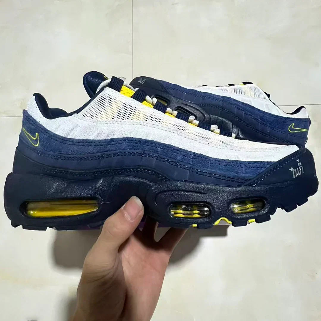 Eric Koston x AM 95 SB Obsidian Speed Yellow Shoes Sneakers - nk0004600 image 4