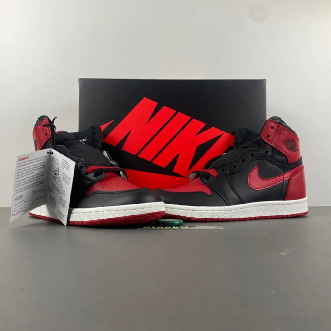 AJ 1 High 85 Bred Shoes Sneakers - nk0004207 image 12
