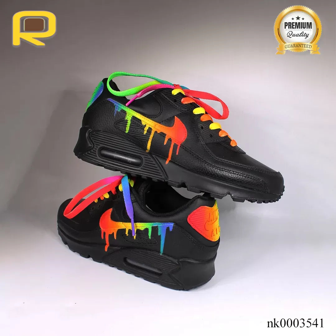 AM 90 Rainbow Dreams Custom Shoes Sneakers - nk0003541 image 0