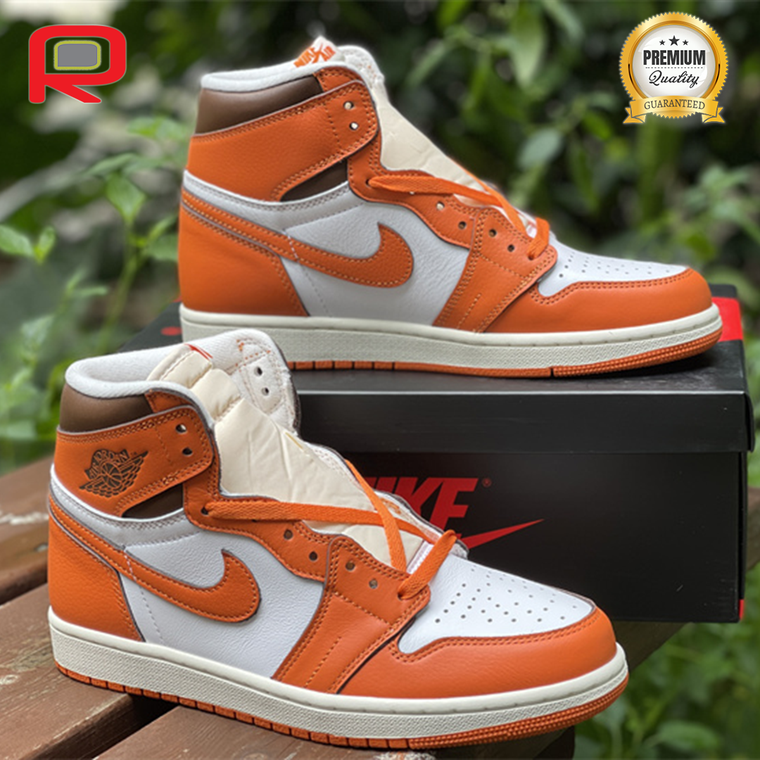 AJ 1 High OG Starfish Shoes Sneakers - nk0002274 image 6