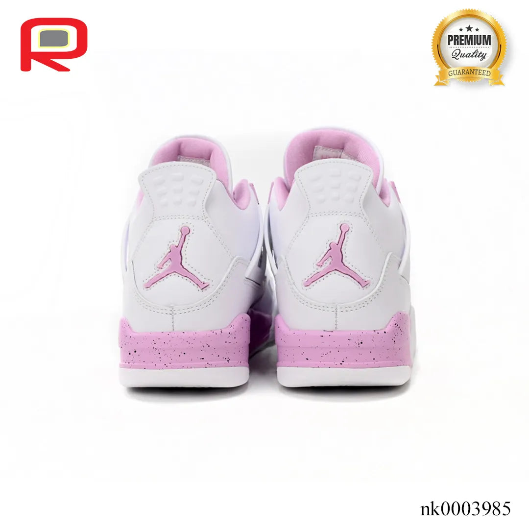 AJ 4 White Pink Oreo Shoes Sneakers - nk0003985 image 3