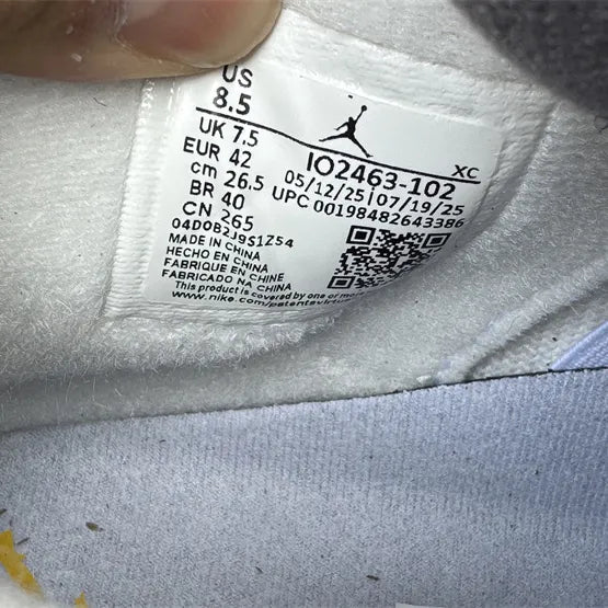 AJ 4 "Rare Air" 'Tour Yellow' (2026) Shoes Sneakers - nk0005427 image 16