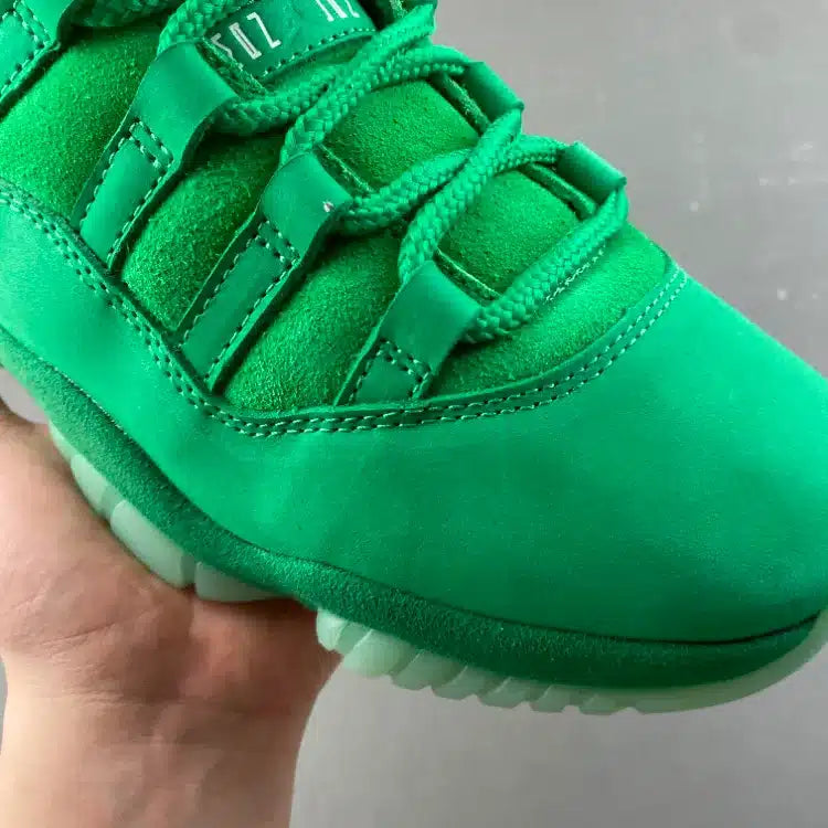 [PREMIUM] AJ 11 “Green Screen” Shoes Sneakers - nk0005529 image 5