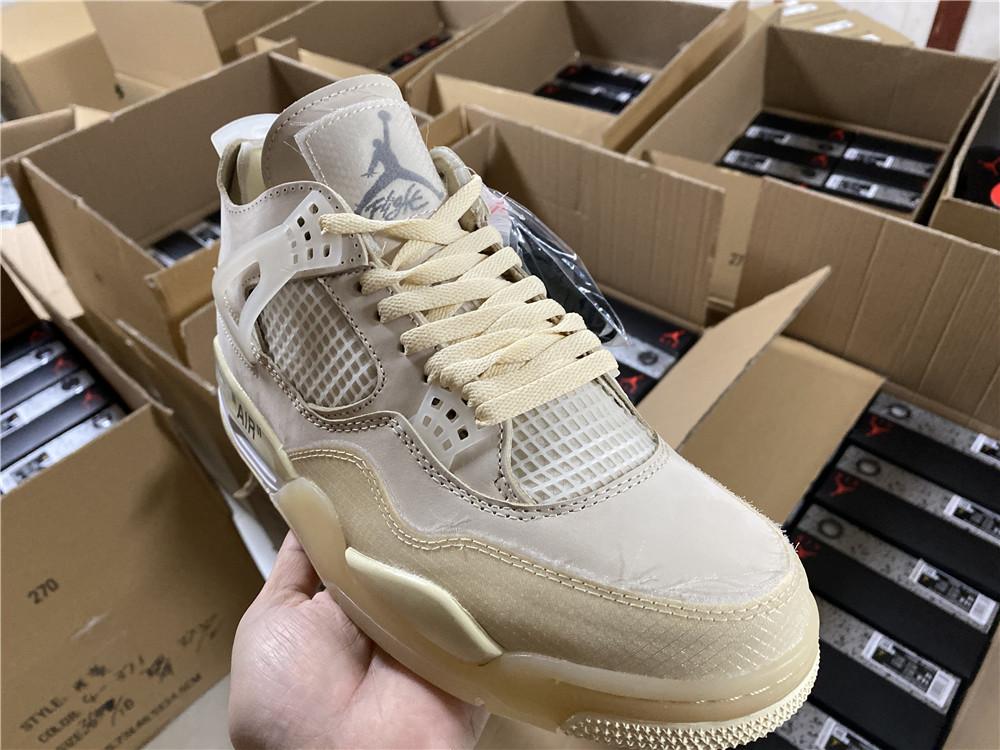 AJ 4 Retro ow Sail Shoes Sneakers - nk0001339 image 11