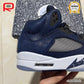 AJ 5 Midnight Navy Shoes Sneakers - nk0003262 image 2