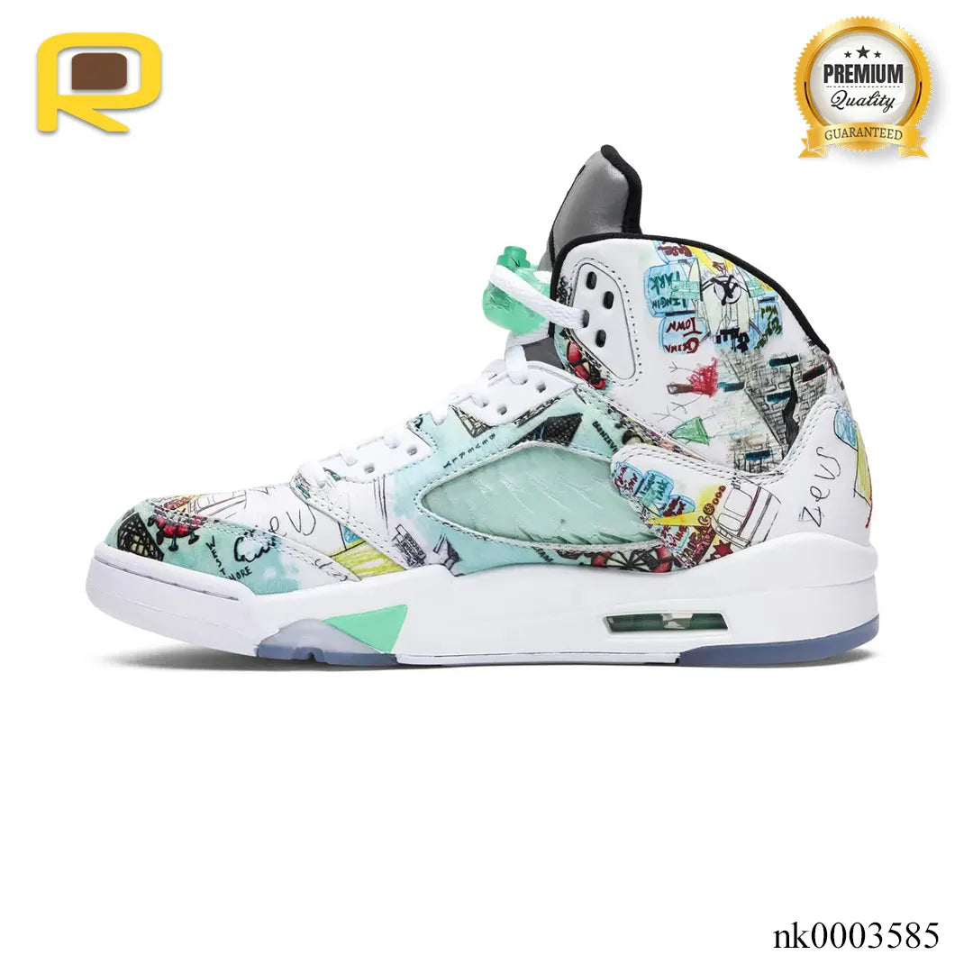 AJ 5 Retro Wings Shoes Sneakers - nk0000601 image 1