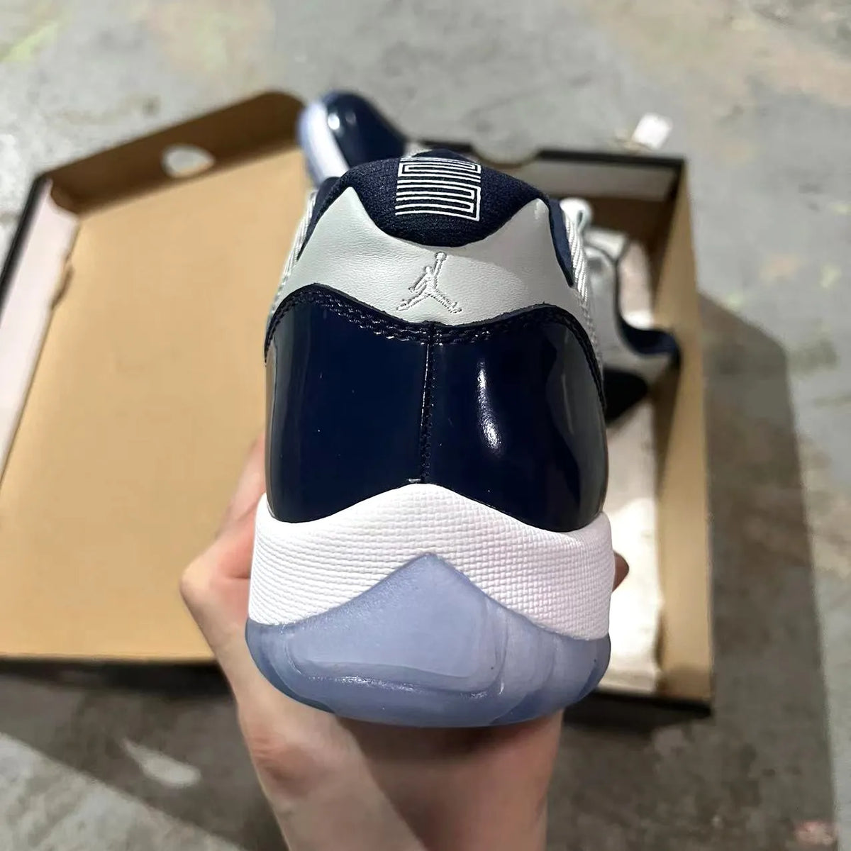 AJ 11 Retro Low Georgetown Shoes Sneakers - nk0003703 image 6