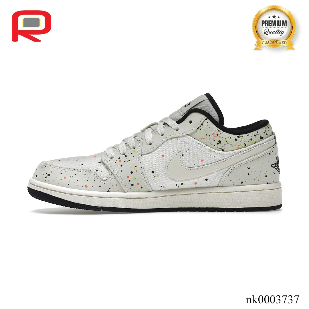 AJ 1 Low Brushstroke Shoes Sneakers - nk0003737 image 1