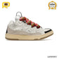 Lanvin Leather Curb White Ivory Shoes Sneakers - la0000001 image 0