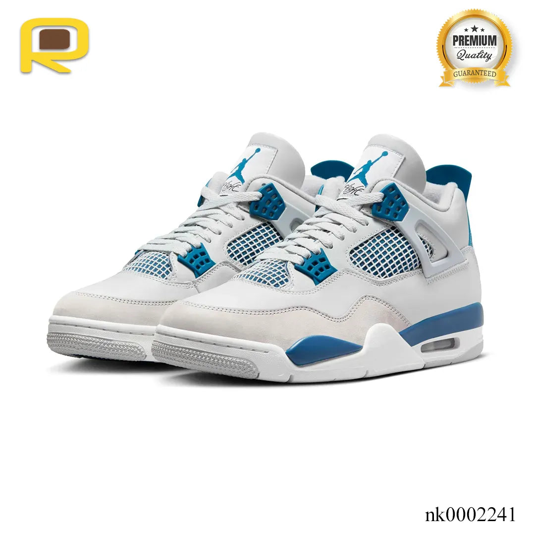 AJ 4 Retro Military Blue Shoes Sneakers - nk0002241 image 2