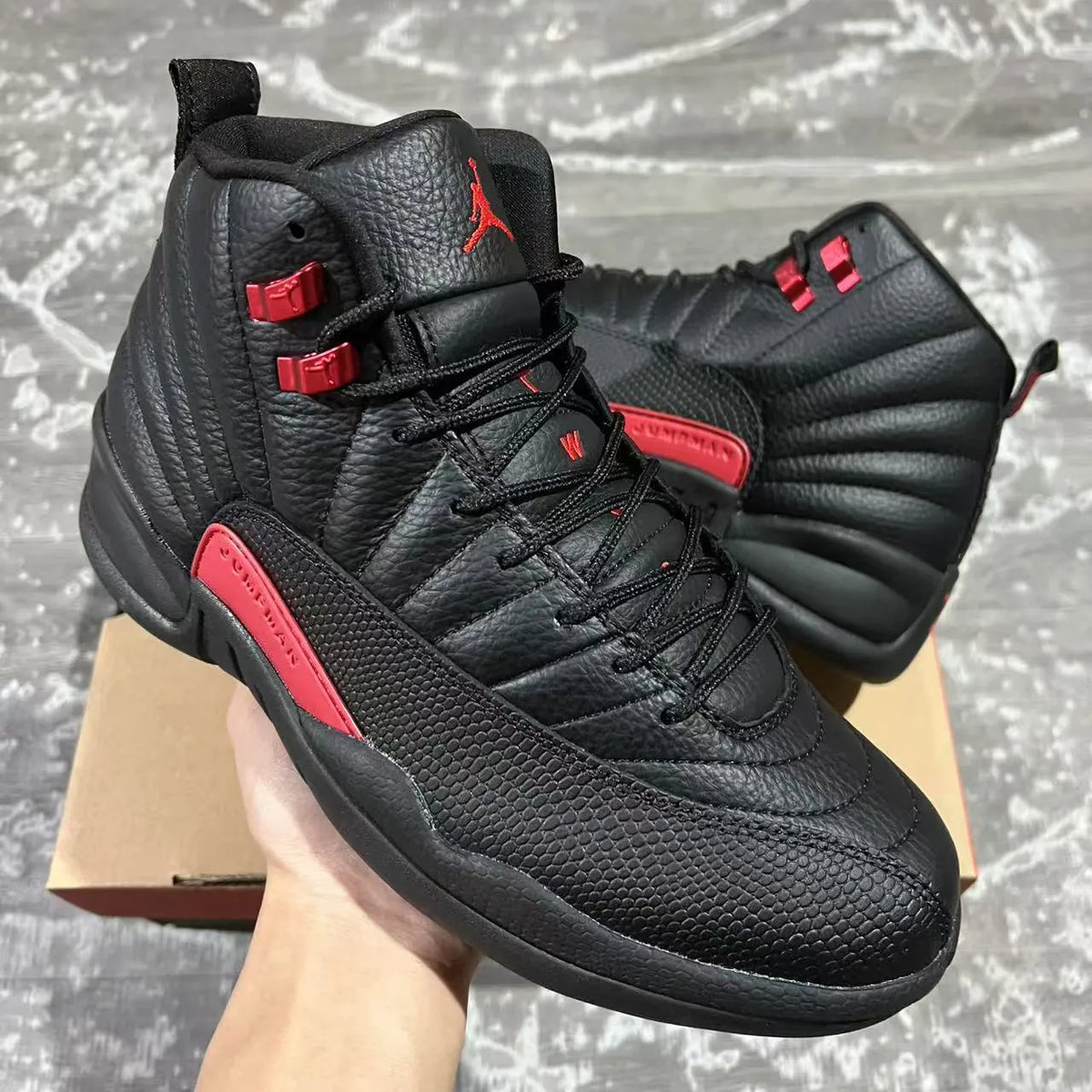 AJ 12 Bloodline Shoes Sneakers - nk0004047 image 8