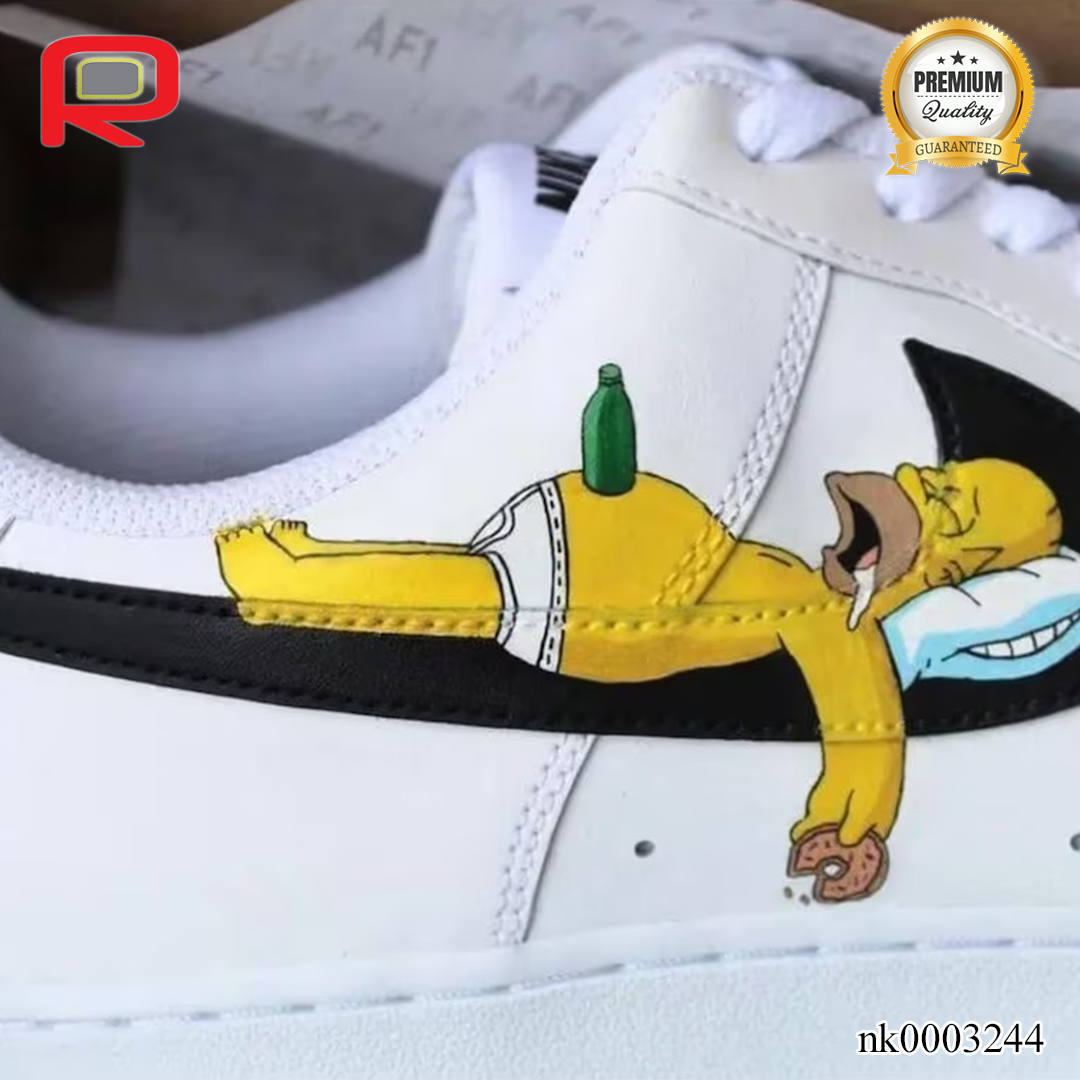 AF 1 The Simpsons 2 Custom Shoes Sneakers - nk0003244 image 1