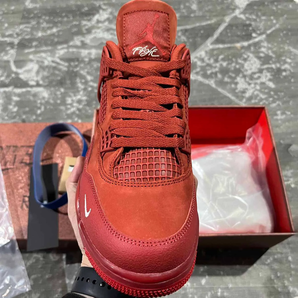 Nigel Sylvester x AJ 4 Brick by Brick Shoes Sneakers - nk0004308 image 8