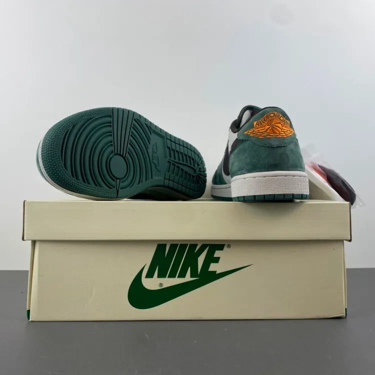 Travis Scott x AJ 1 Low OG SP Green Velvet Shoes Sneakers – nk0004583 image 10