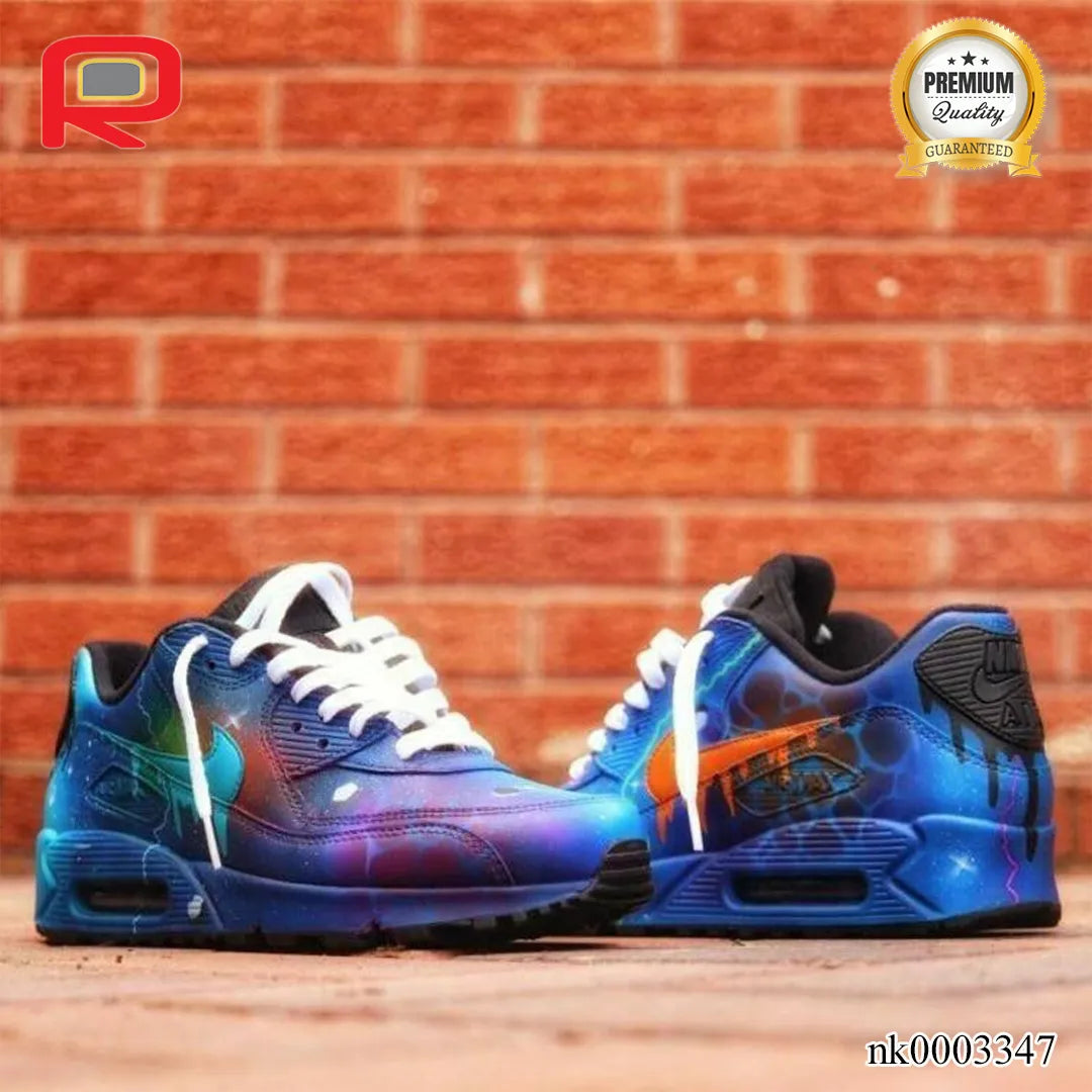 AM 90 Galaxy 2 Custom Shoes Sneakers - nk0003347 image 1