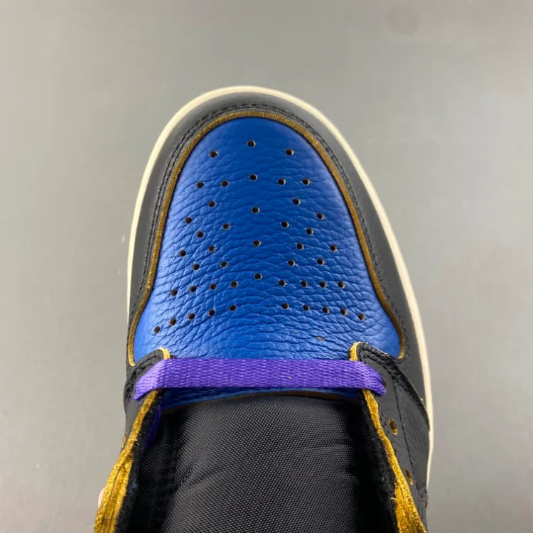 Fragment x Union LA x AJ 1 High OG Sport Royal Shoes Sneakers – nk0004748 image 15