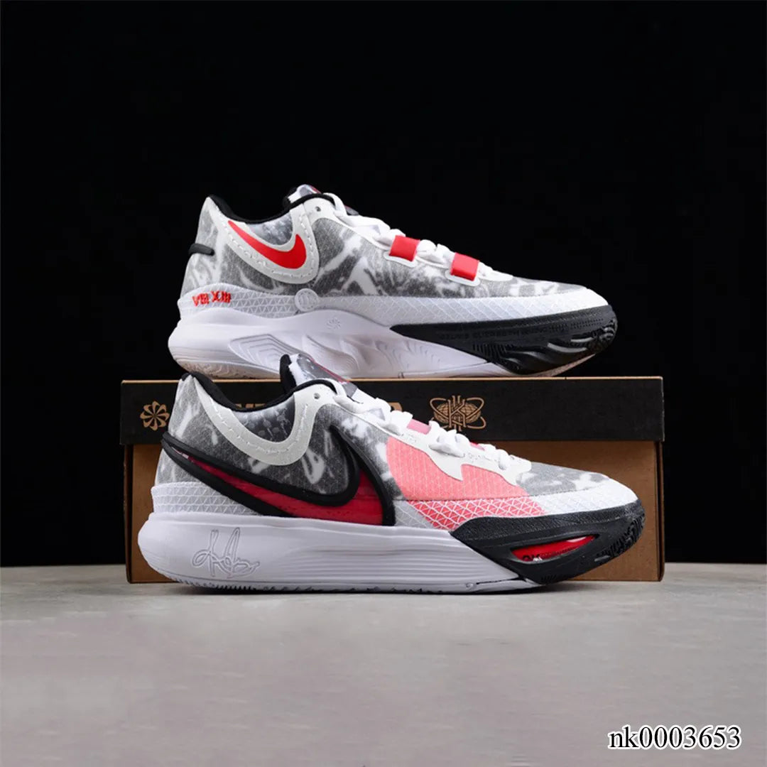 Kyrie 8 White/University Red Shoes Sneakers - nk0003653 image 5