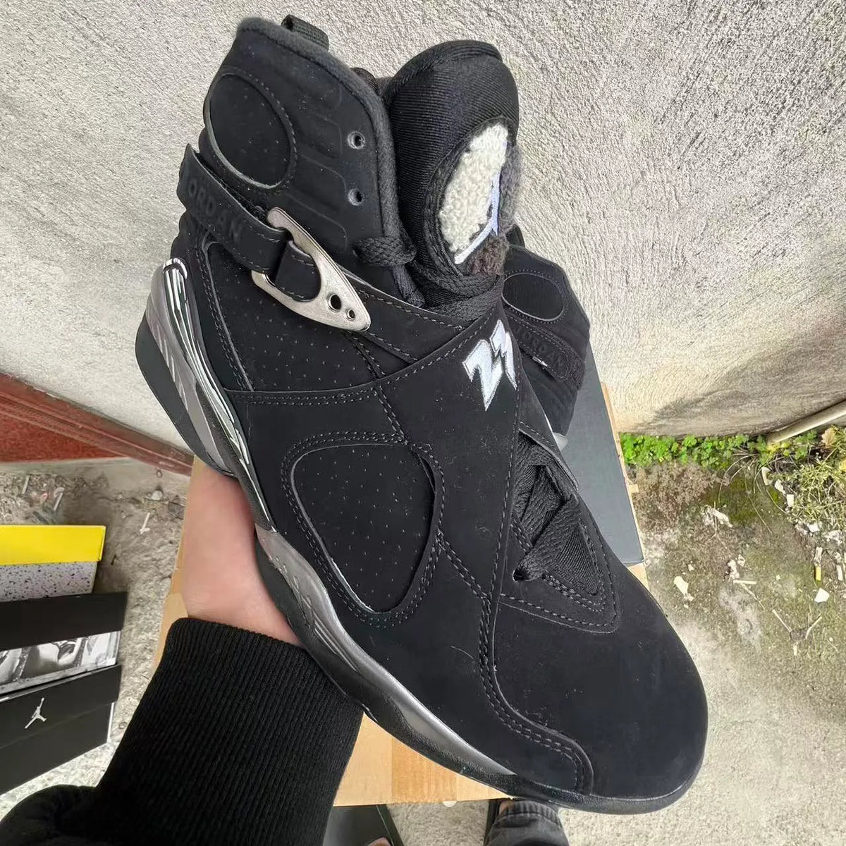 AJ 8 Chrome Shoes Sneakers – nk0004038 image 9