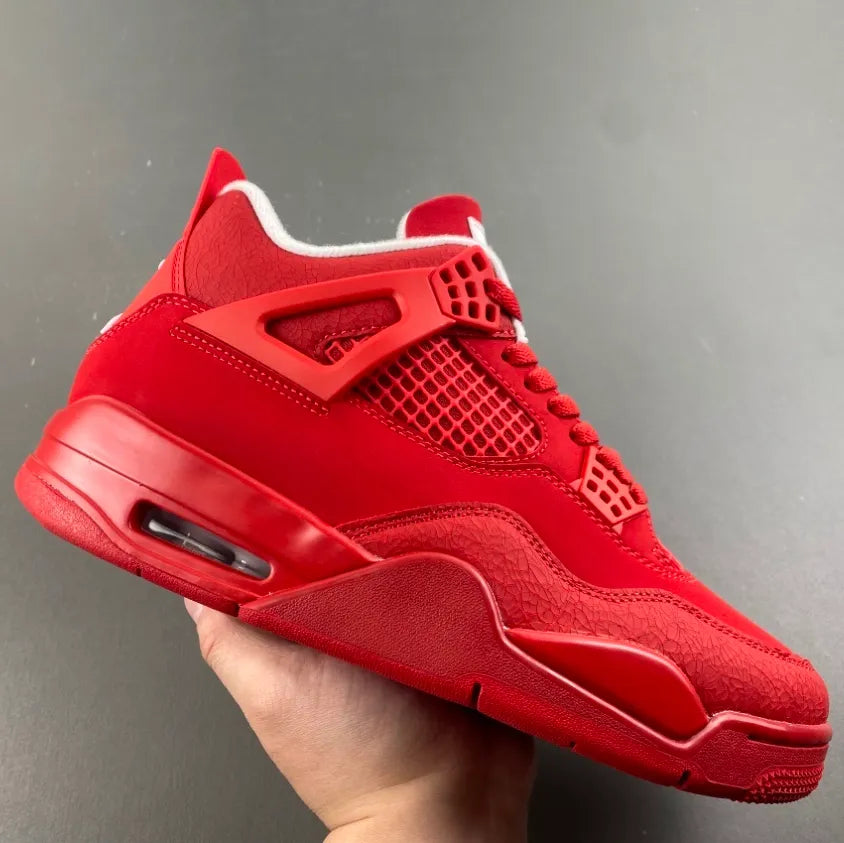 AJ 4 Triple Red Shoes Sneakers - nk0004844 image 7