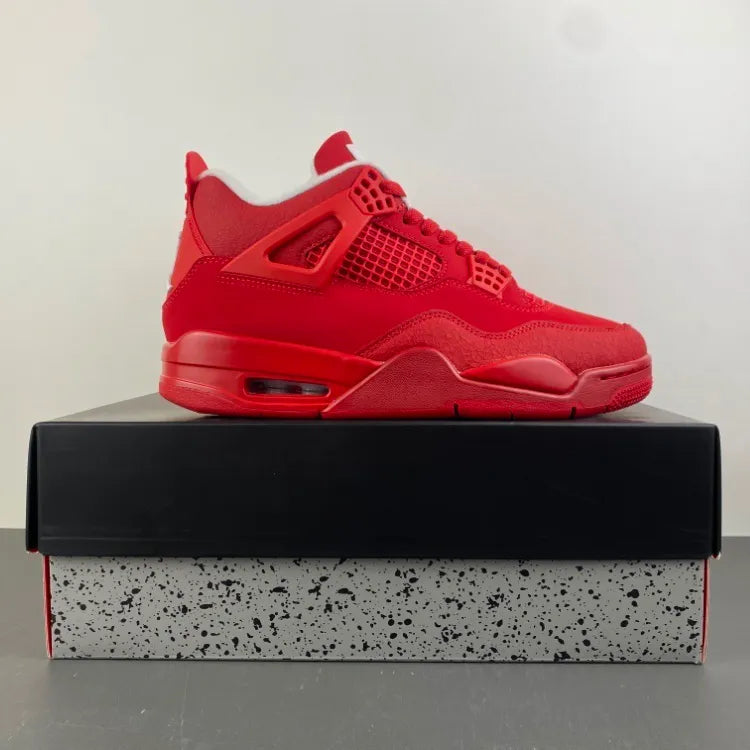 AJ 4 Triple Red Shoes Sneakers - nk0004844 image 2