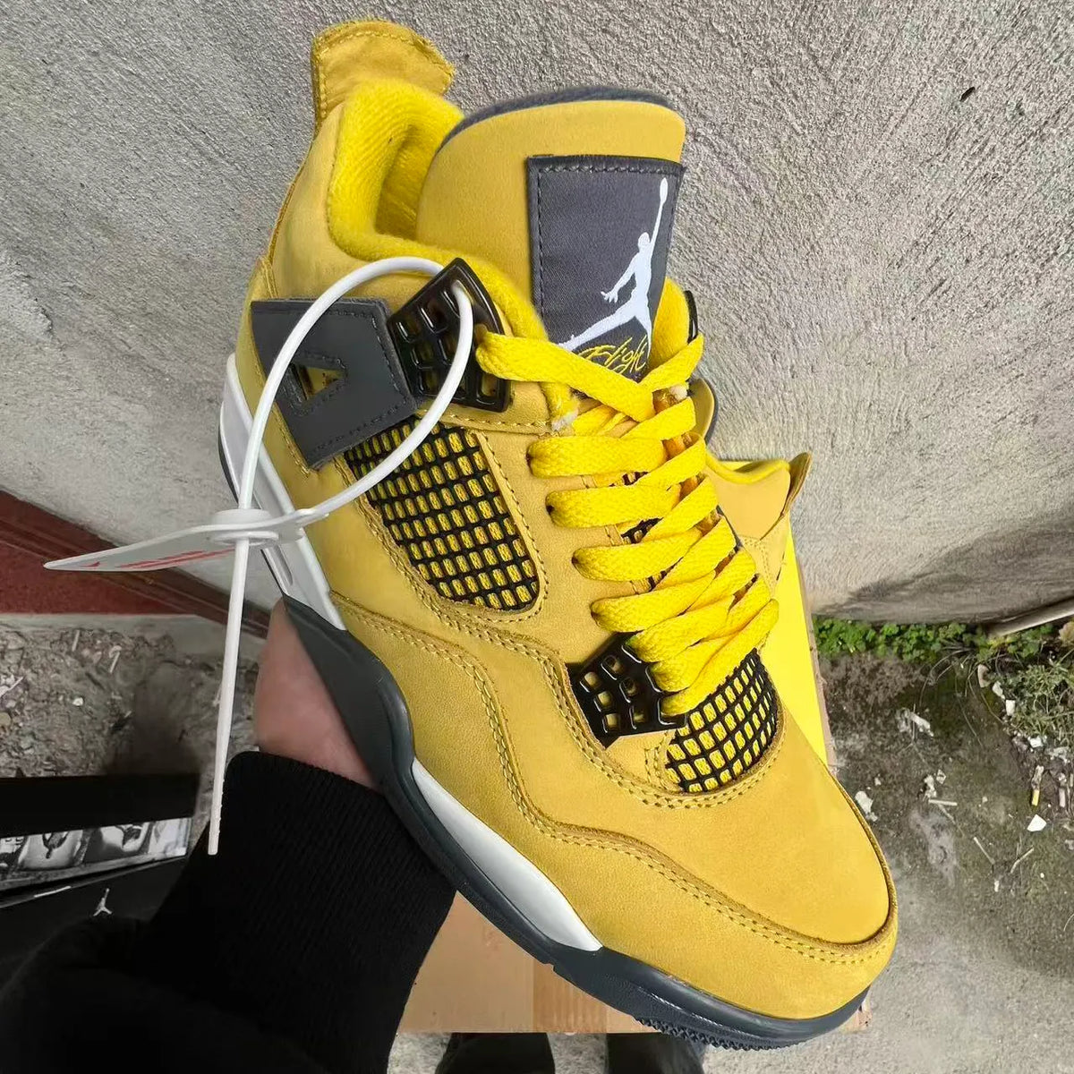 AJ 4 Retro Lightning 2021 Shoes Sneakers - nk0005014 image 14