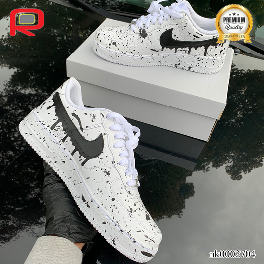 AF 1 Splatter Drip Custom Shoes Sneakers - nk0002704 image 0
