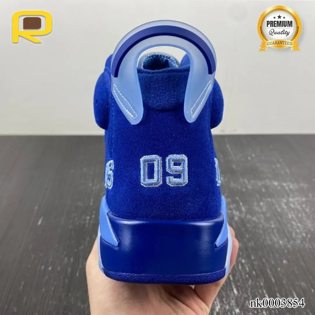 AJ 6 UNC PE Six Championships Shoes Sneakers - nk0003854 image 6