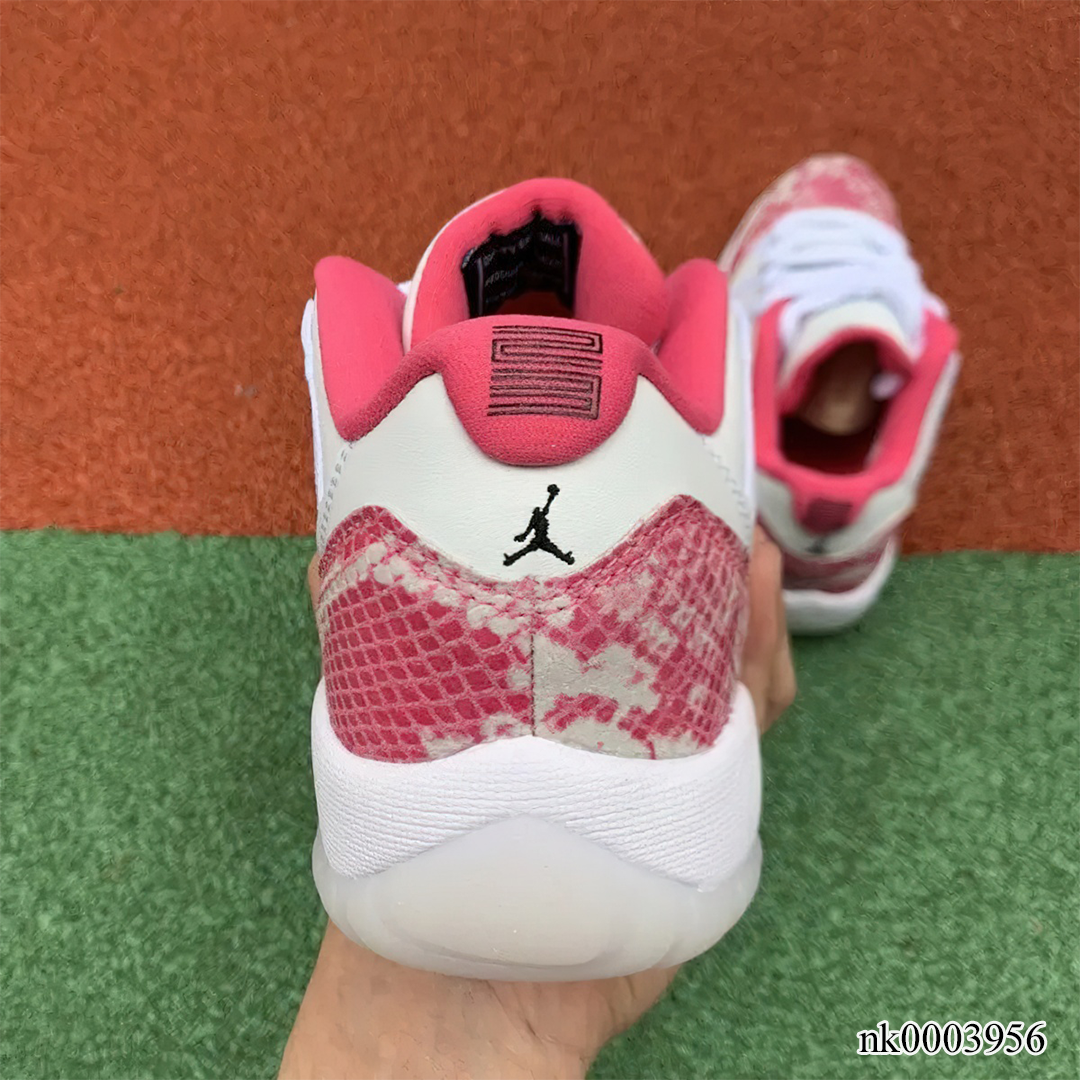 AJ 11 Low Pink Snakeskin Shoes Sneakers - nk0003956 image 4
