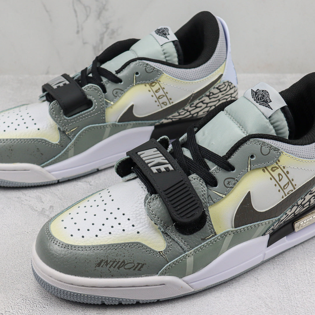 AJ 3 Custom Shoes Sneakers - nk0003384 image 4