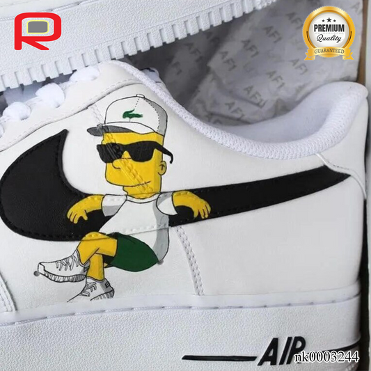 AF 1 The Simpsons 2 Custom Shoes Sneakers - nk0003244 image 2