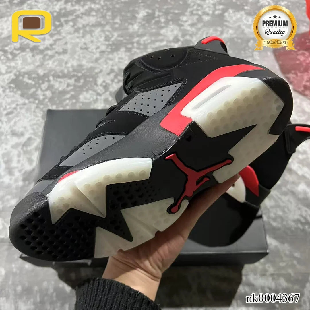 AJ 6 Fire Red Shoes Sneakers – nk0004367 image 4