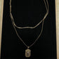 McQueen Engraved Skull Necklace - MC0005 image 0