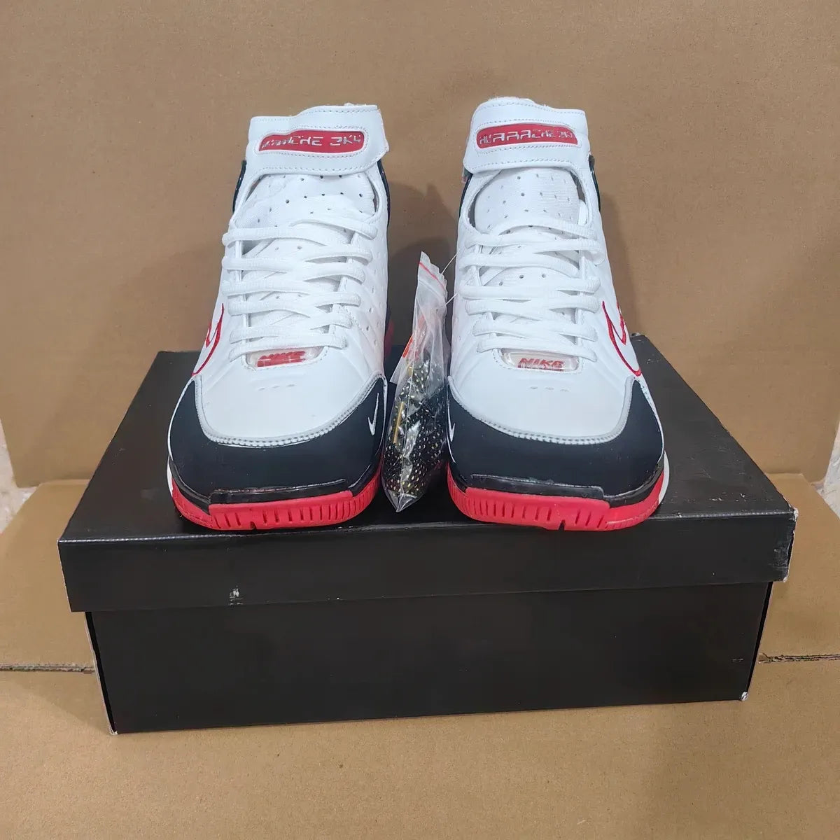 Air Zoom Huarache 2K4 White/Varsity Red Shoes Sneakers – nk0004796 image 18