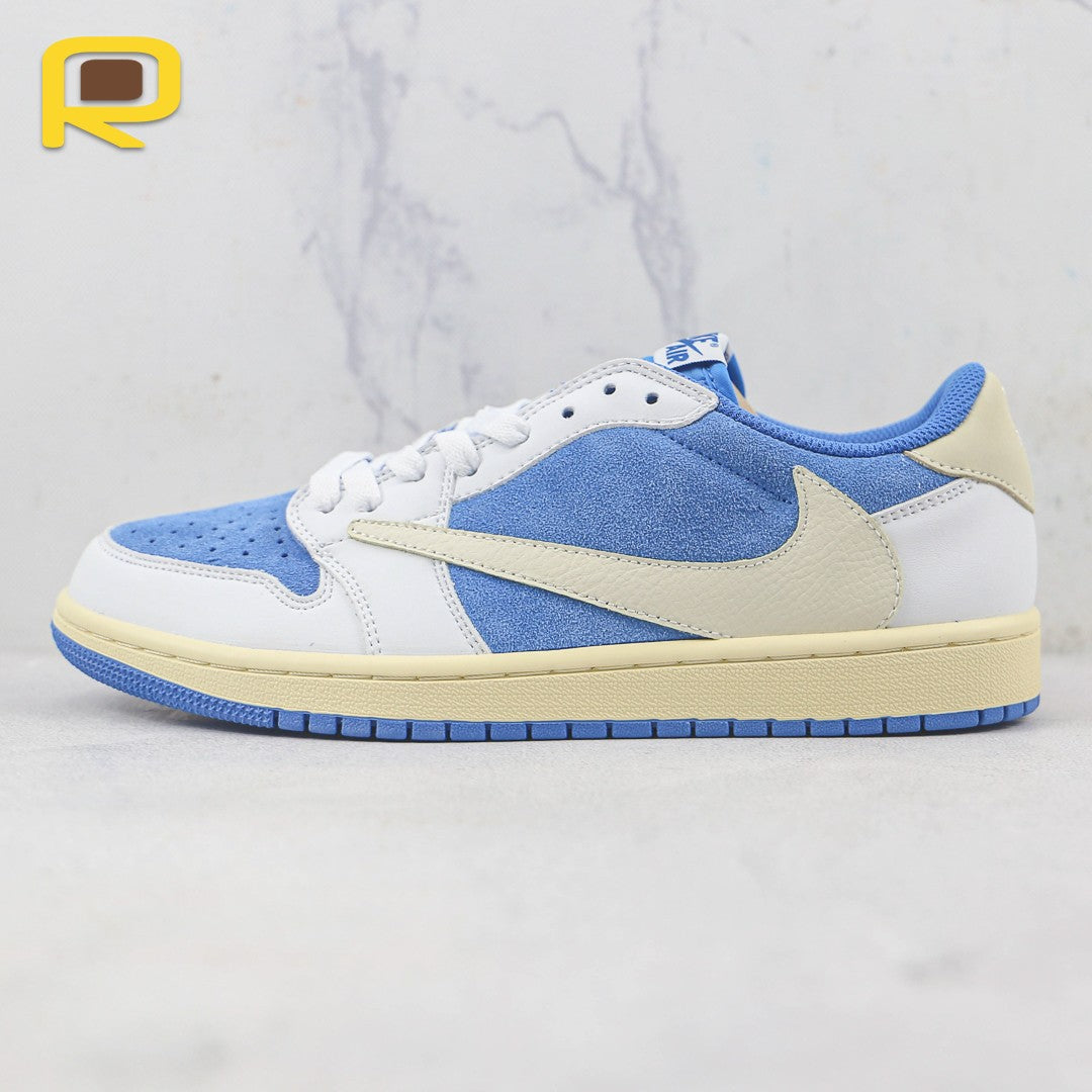 AJ 1 Low Custom Shoes Sneakers - nk0003371 image 0