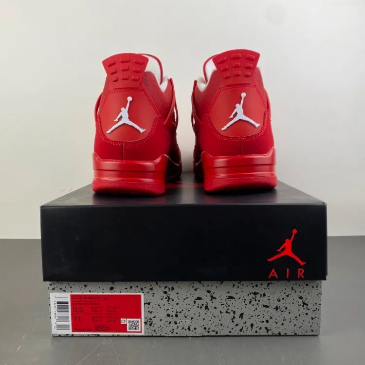 AJ 4 Triple Red Shoes Sneakers - nk0004844 image 6