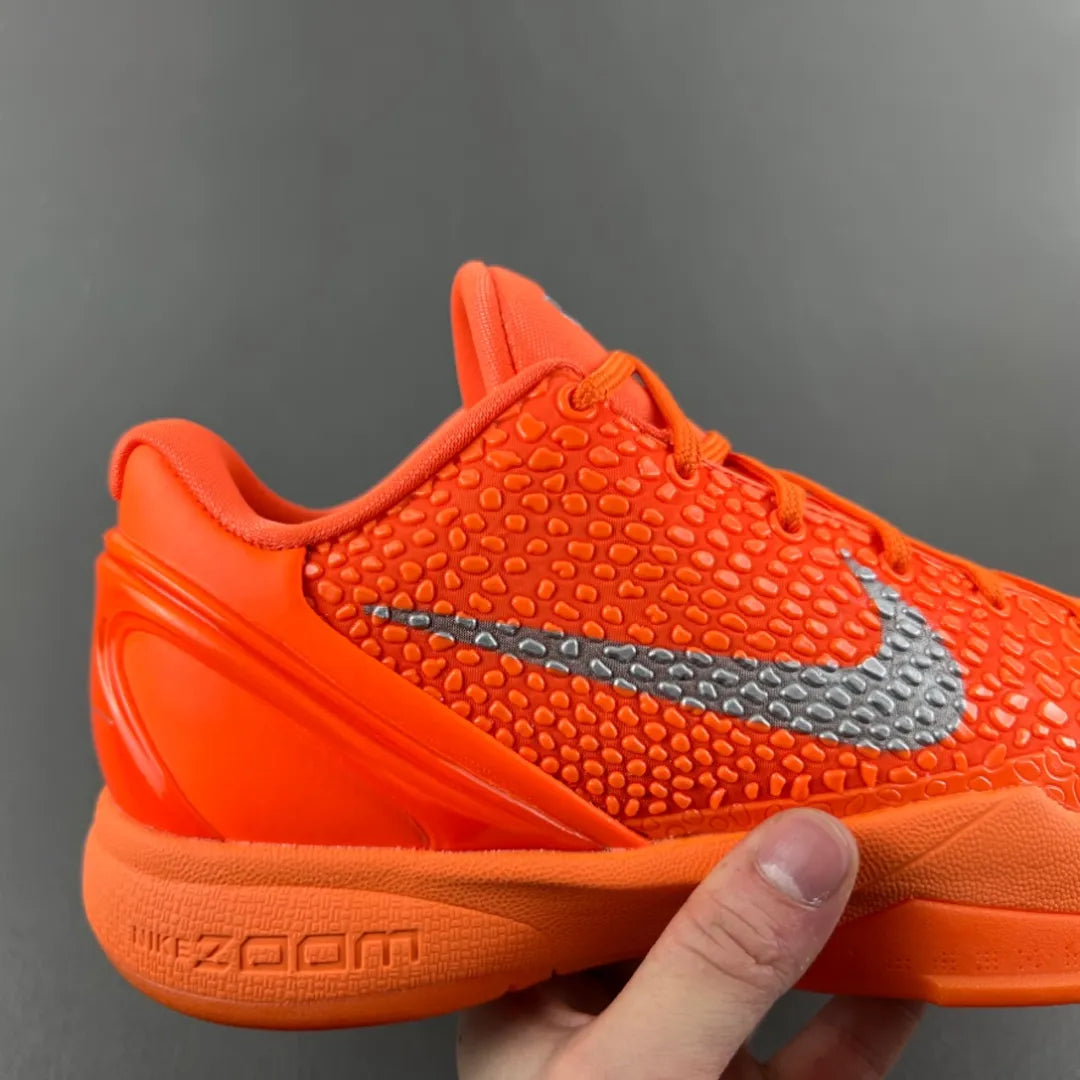 Kobe 6 Protro Total Orange Shoes Sneakers - nk0004382 image 3