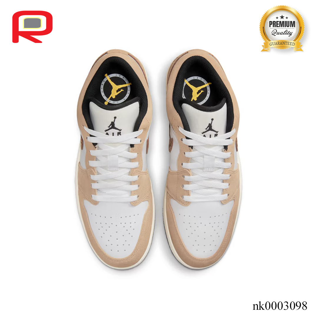 AJ 1 Low Brown Elephant Shoes Sneakers - nk0003098 image 2