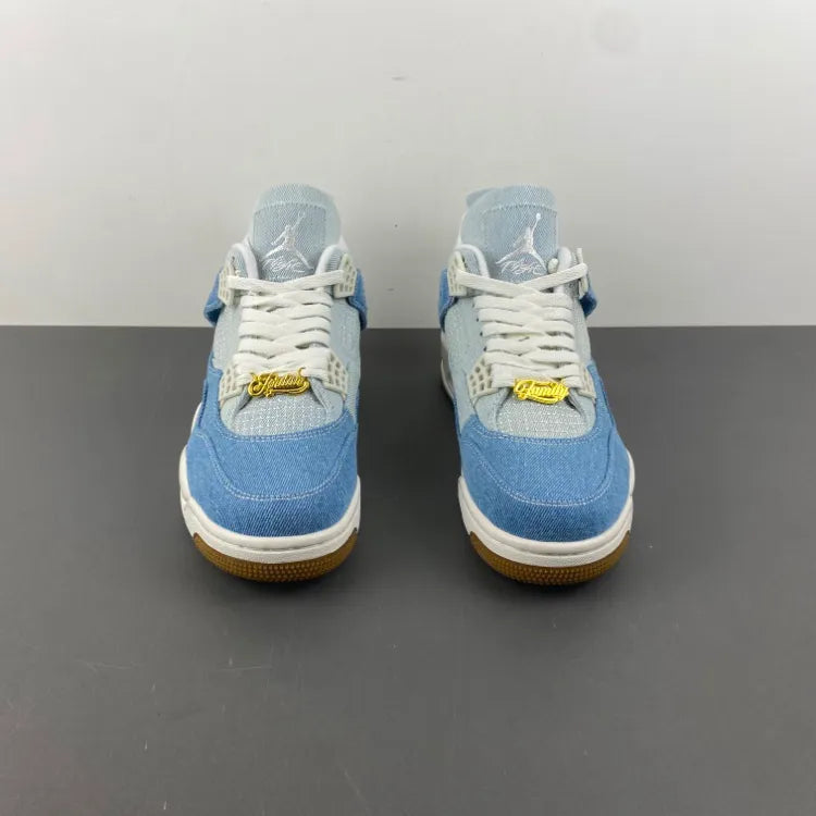 AJ 4 Denim Worn Blue Shoes Sneakers – nk0004418 image 11