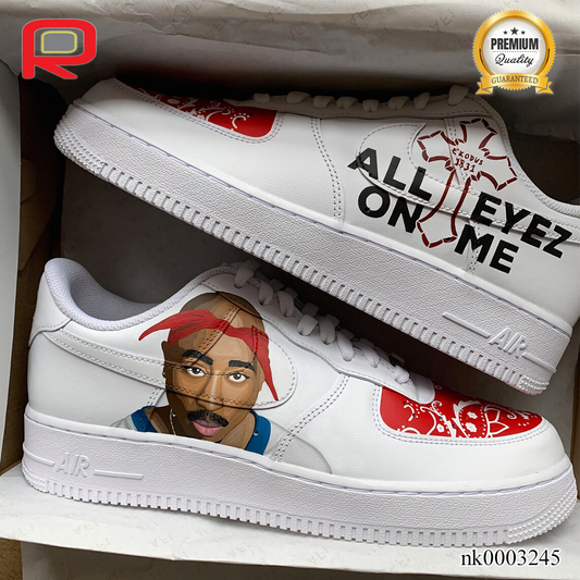 AF 1 2Pac 4 Custom Shoes Sneakers - nk0003245 image 0