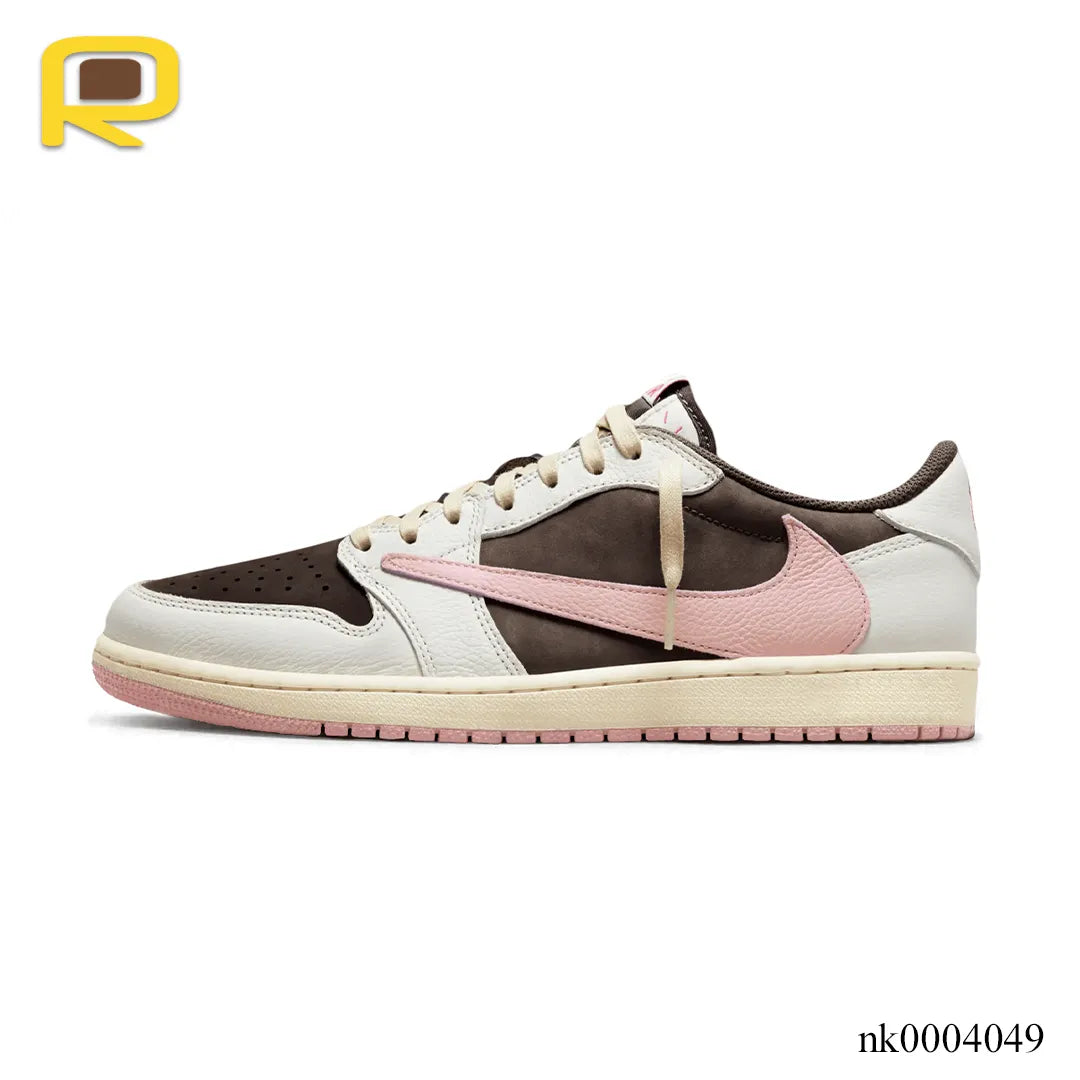 Travis Scott x AJ 1 Low Dark Pony Shoes Sneakers - nk0004049 image 1