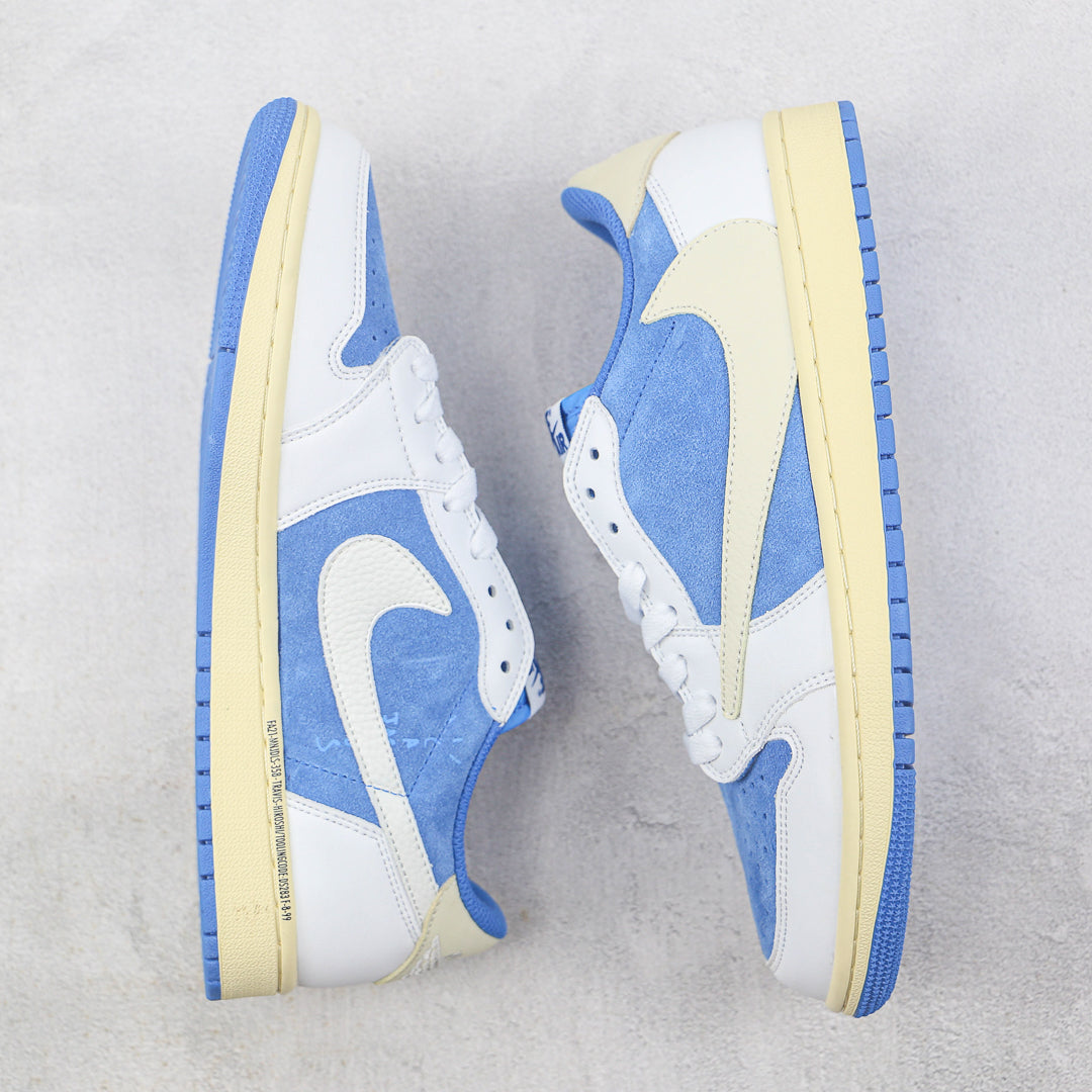 AJ 1 Low Custom Shoes Sneakers - nk0003371 image 1