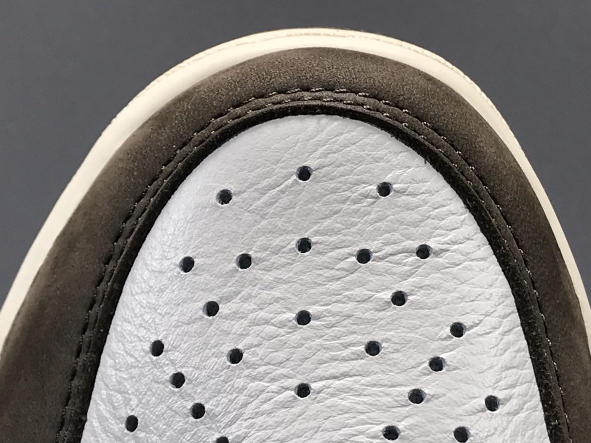 Travis Scott x AJ 1 High OG Mocha Shoes Sneakers – nk0000014 image 10