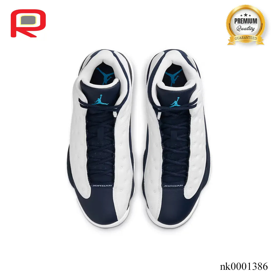 AJ 13 Retro White Obsidian Powder Blue Shoes Sneakers - nk0001386 image 3