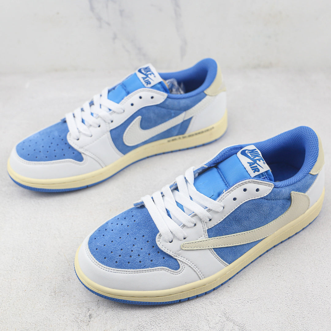 AJ 1 Low Custom Shoes Sneakers - nk0003371 image 3