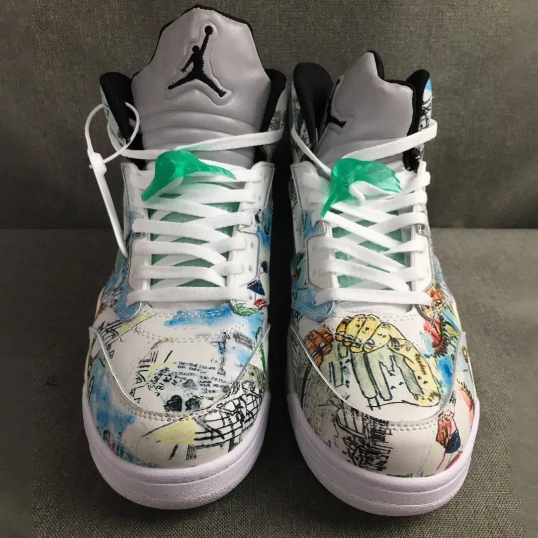 AJ 5 Retro Wings Shoes Sneakers - nk0000601 image 7