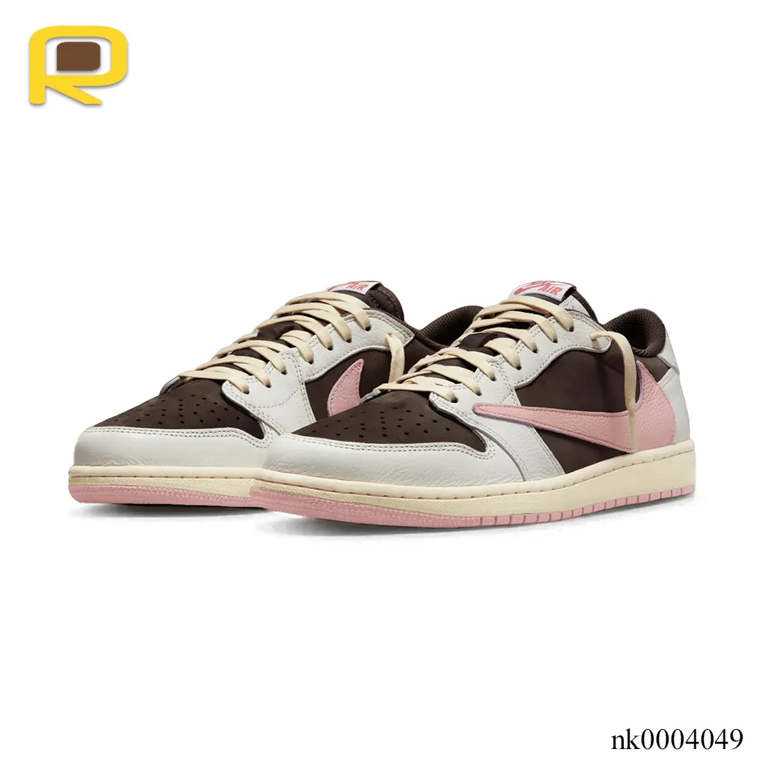 Travis Scott x AJ 1 Low Dark Pony Shoes Sneakers - nk0004049 image 2