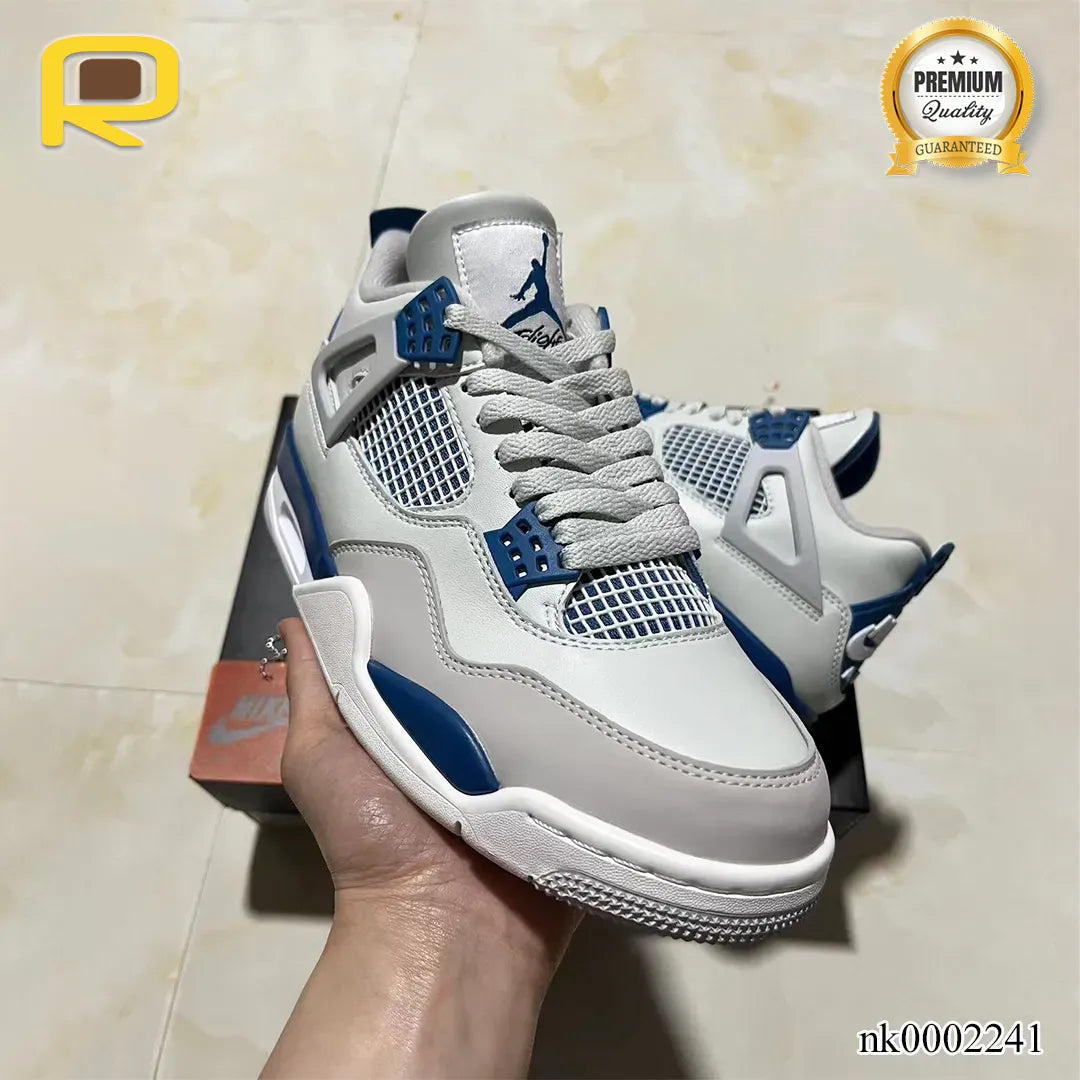 AJ 4 Retro Military Blue Shoes Sneakers - nk0002241 image 8