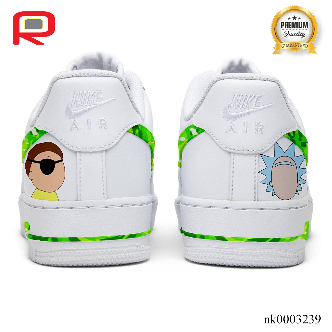 AF 1 Rick & Morty Custom Shoes Sneakers - nk0003239 image 3